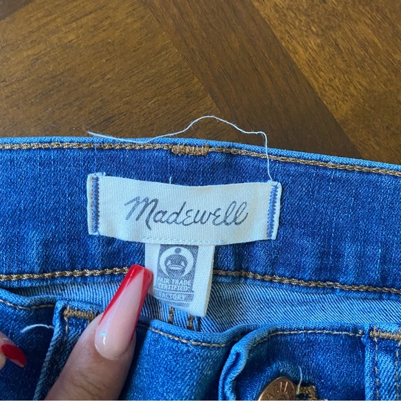 Madewell 9 inch midrise skinny EUC - Picture 5 of 6